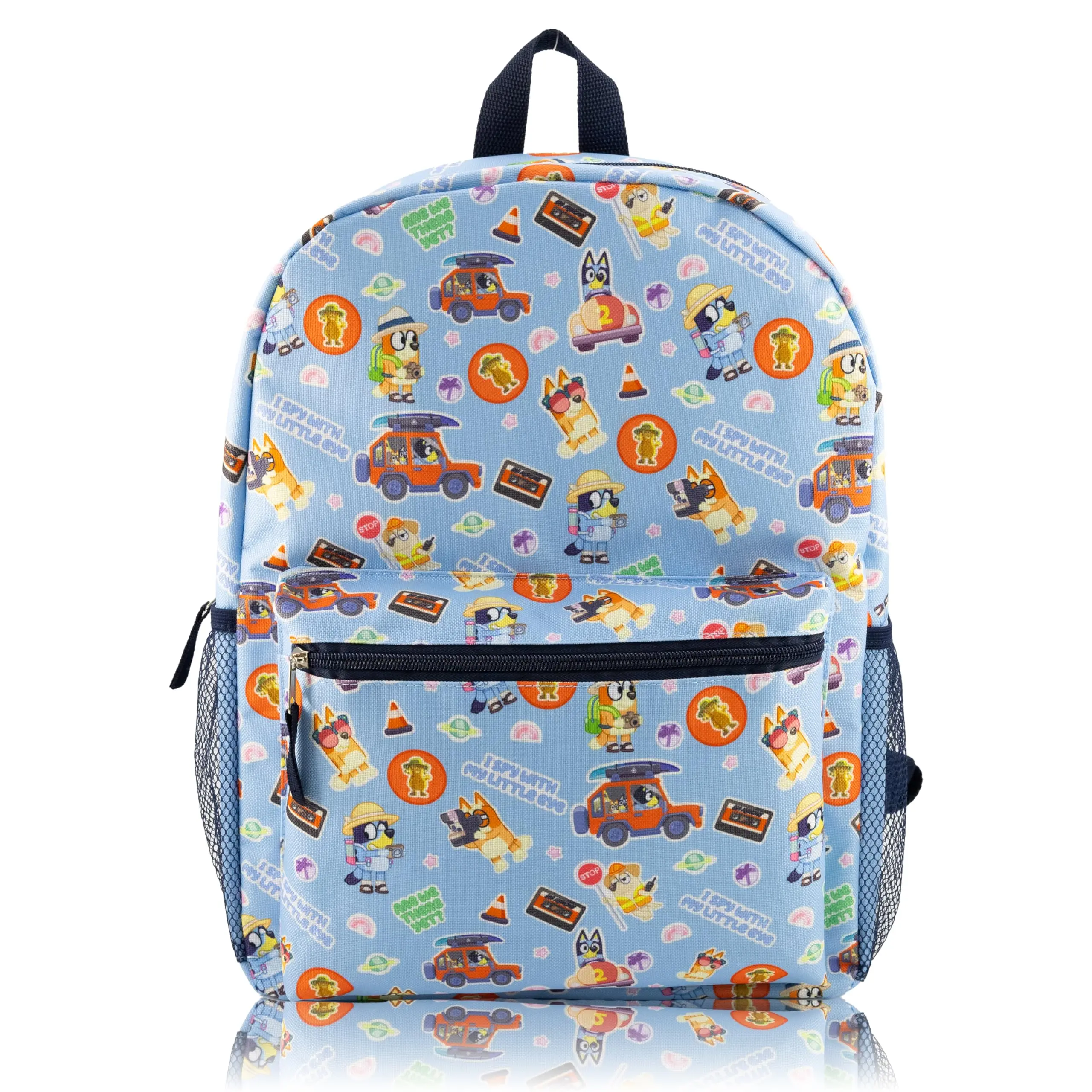 Fast Forward Hello Kitty, Bluey, Stitch or Strawberry Shortcake Backpack | Classic Bookbag Fast Forward Hello Kitty, Bluey, Stitch or Strawberry Shortcake Backpack | Classic Bookbag