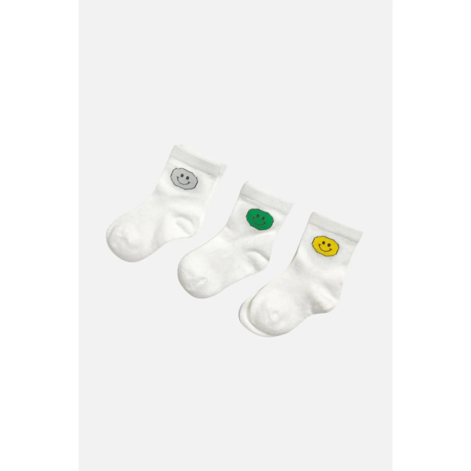 Organic Cotton Happy Socks  - Set of 3