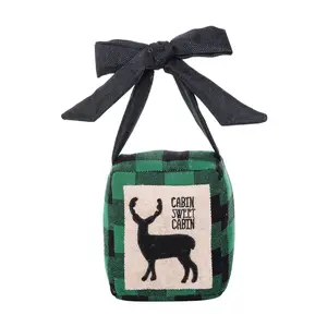 C&F Home Deer Christmas Doorstop