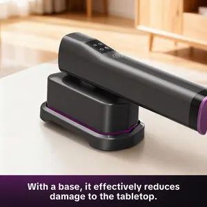 Portable Travel Steamer for Clothes, Foldable Handheld Garment Steamer, Mini Fabric Steam Iron with Ceramic Soleplate, Lightweight Wrinkle Remover for Business Trip & Vacation