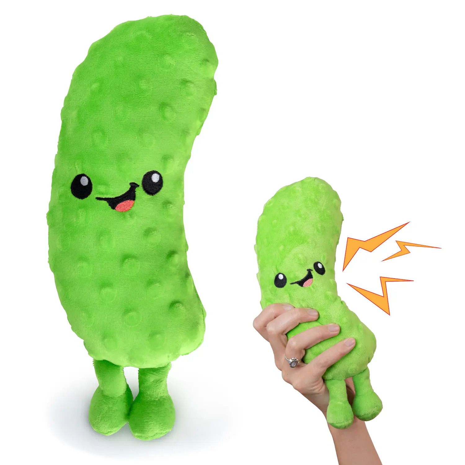 11” Stuffed Yodeling Pickle Toy - Sings Hilarious Yodels, Funny Gag Gift for Friends 11” Stuffed Yodeling Pickle Toy - Sings Hilarious Yodels, Funny Gag Gift for Friends