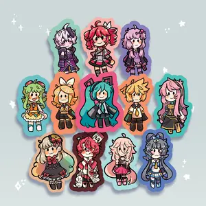 Voice synthesizer program Stickers anime fanart cute sticker