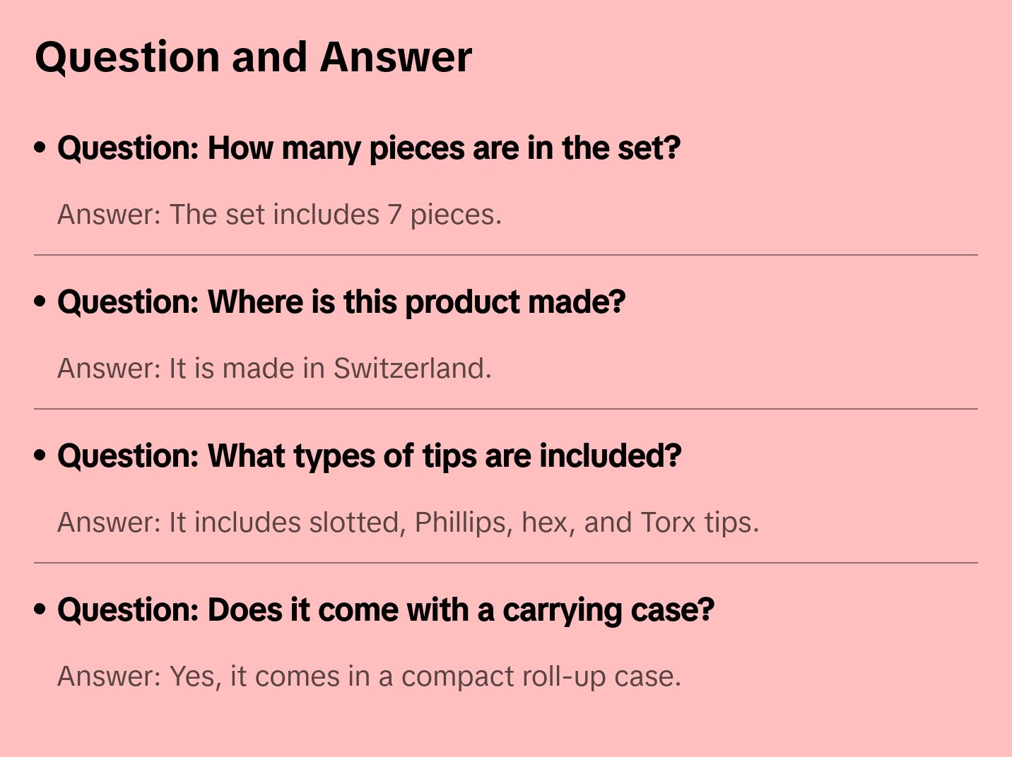 PB Swiss PB 513 Screwdrivers, Set with Telescopic Handle and Duplex Interchangeable Blades in a Compact Roll-Up Case