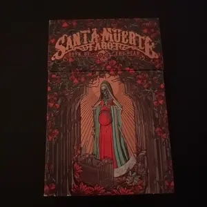 Santa Muerte Tarot - Book of the Dead Edition with Detailed Artwork and Spiritual Insights for Divination