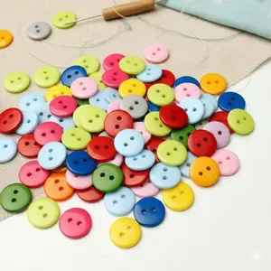 Cute Cartoon Two-Hole Buttons for DIY Crafts - Sewing, Scrapbooking, Clothing Upcycle, Home Decor & Fabric Art Supplies, Haberdashery, Sewing Accessories