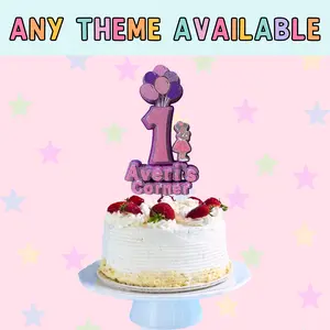 Custom 3D Cake Topper