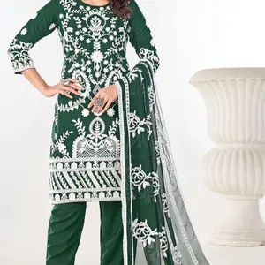 Rayon 3 Piece Readymade Kurta Set for Women - Perfect for Any Occasion