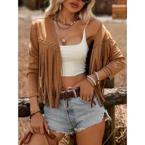 Women's Summer Western Cowboy Jacket, Casual Comfortable Versatile Womenswear Clothes