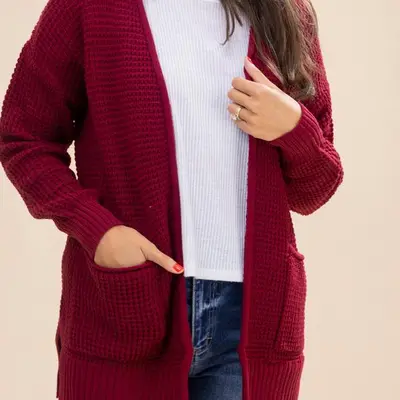 Red Cardigan Target TikTok Shop
