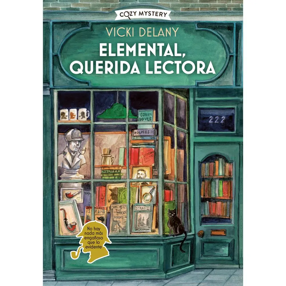 USED Book - Elemental, Querida Lectora / Elementary, Dear Reader: Misterios En La Librería Sherlock Holmes / Mysteries in the Sherlock Holmes Bookstore Volume 1 by Delany, Vicki (Paperback) - Spanish
