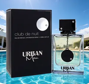 Club De Nuit Urban for Man EDP 105ml | Modern Fresh Aromatic Men’s Perfume | Long-Lasting Daily Casual Fragrance