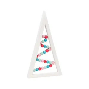 Retro Beaded Framed Tree