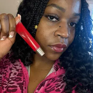 Starburst Red lipgloss (Makeup vegan handmade)