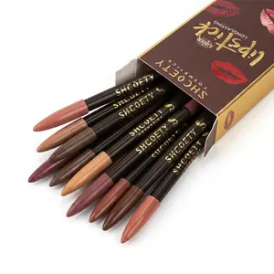 Easy Coloring Lip Liner Pencil Set, 12pcs/box Matte Lip Liners, Long-Lasting Matte Lipliner for All Occasions, Lip Makeup Cosmetic Kit, Lip Product