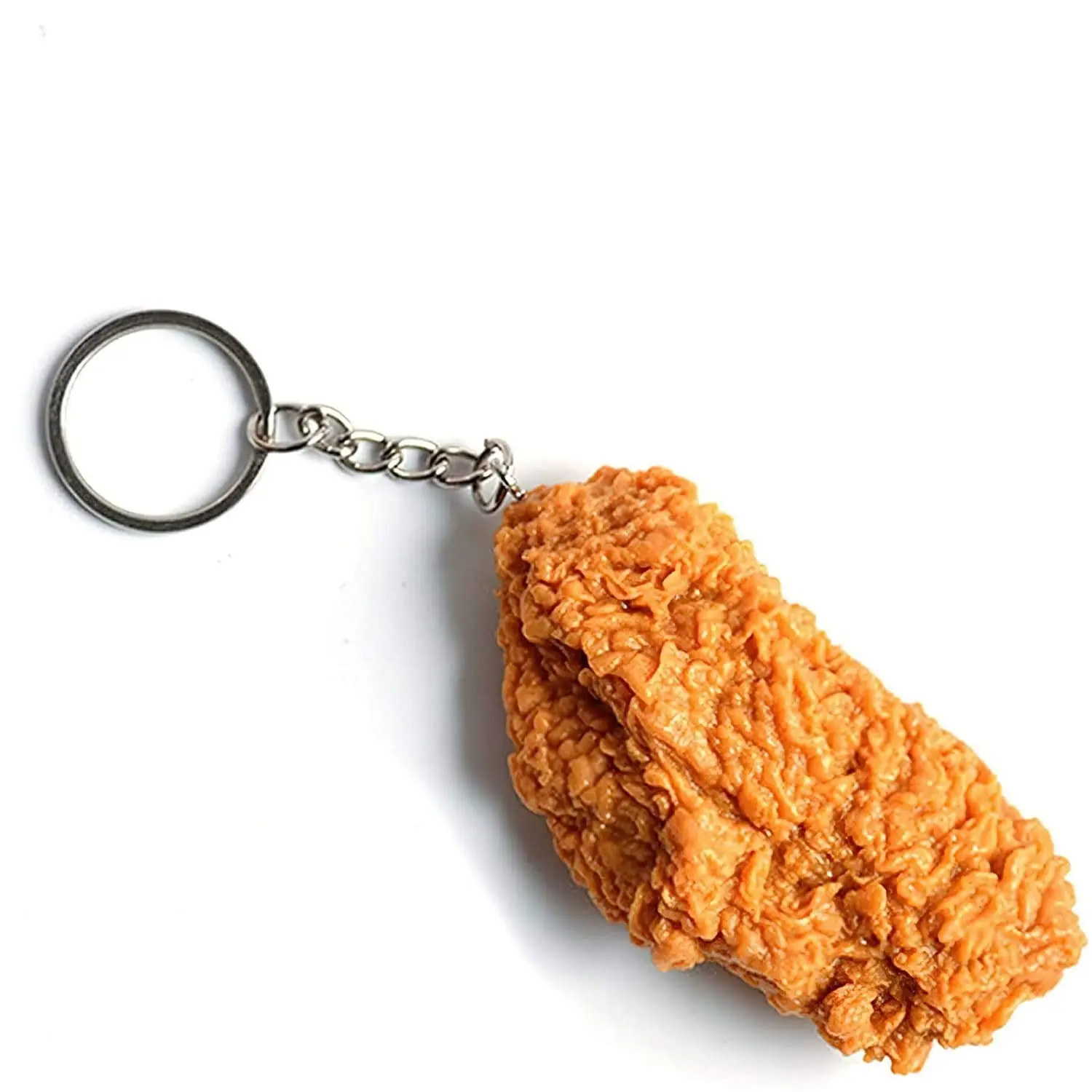 Fried chicken wings key chain