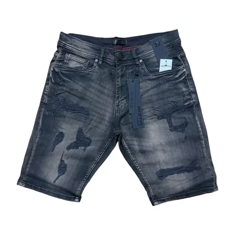 SC01 - Core Ripped Urban Slim-Fit Stretch Shorts