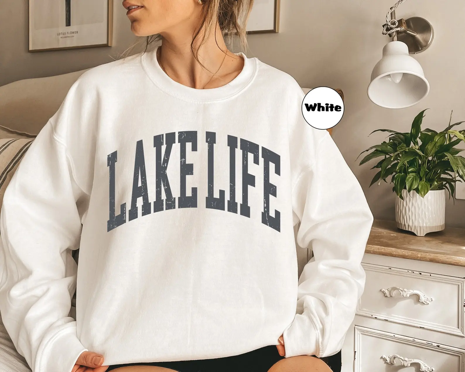 Lake Life Sweatshirt, Lake Hoodie, On The Lake Hoodie, Travel Lover Outfit, Gift For Adventurer, Vacation & Camper Clothing, Camper Apparel
