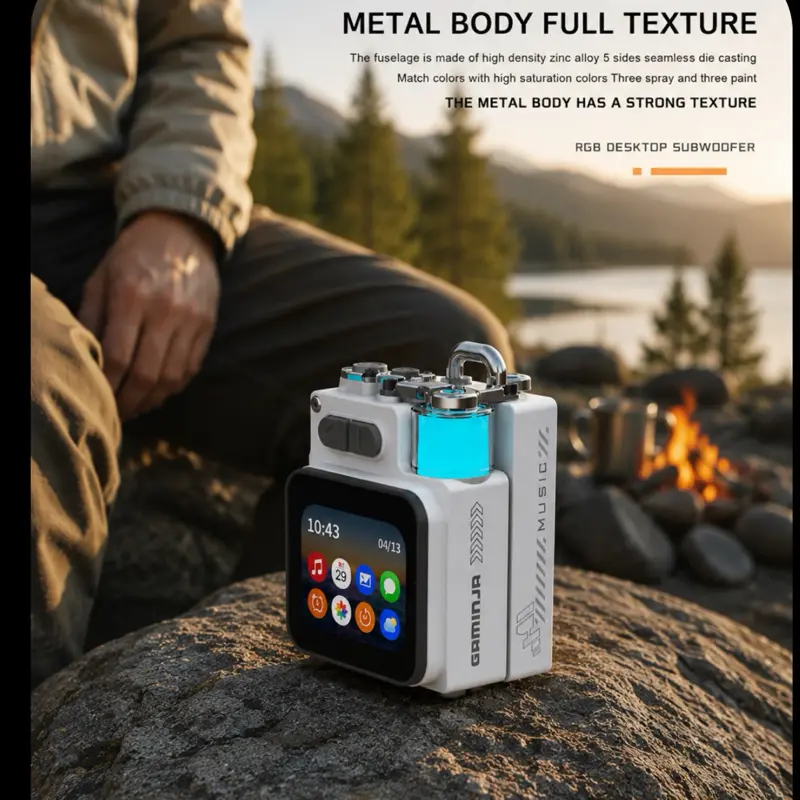Wireless Bluetooth Speaker, Waterproof Portable Audio Device for Outdoor, Home Use