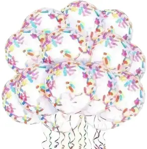 60 Pieces Party Balloon Set 12" - Rainbow