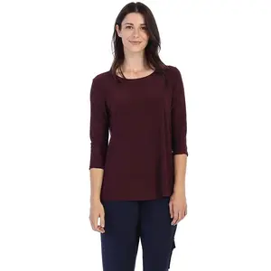 Round Neck Layered Top