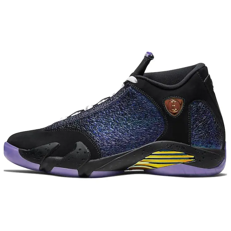 Jordan 14 Retro Doernbecher 2019 Cushioned Mid Top Basketball Shoes Men's CV2469-001
