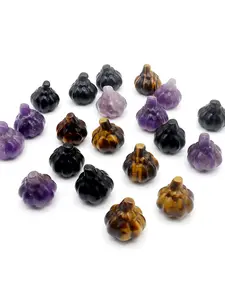 1pcs Crystal Pumpkin Decoration, Home Ornament for Daily Gifts, Elegant Crystal Decorative