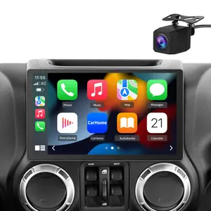 Car Stereo for Jeep Dodge 2007-2018 11.5 inch touch screen has Android Auto Wireless Carplay, Bluetooth WIFI supports GPS Navigation