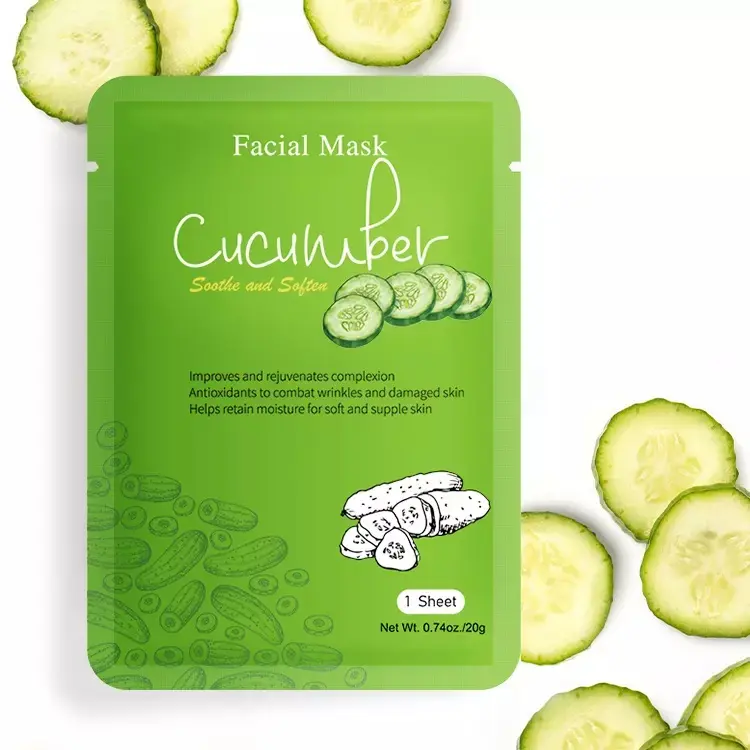 6 Organic Face Mask set- Honey, pomegranate, Tea Tree, Avocado, Cucumber, Charcoal Moisturizing Skincare