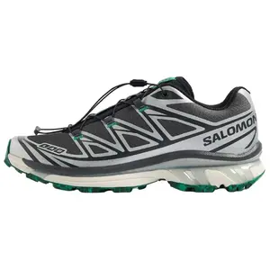Salomon XT-6 20th Anniversary Low-Top Trail Running Shoes for Men and Women in Grey Black Green Trending Shoes, House White Official Shoes to Get / Maison Mihara