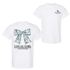 [100% Cotton] Unisex🌊 Local Girl Outfitters T-shirt – Classic Coastal Graphic Tee, Comfortable Fit, Casual Streetwear for Men & Women, Trendy Everyday Style, Soft Cotton Fabric, Perfect for Casual Outings Fits