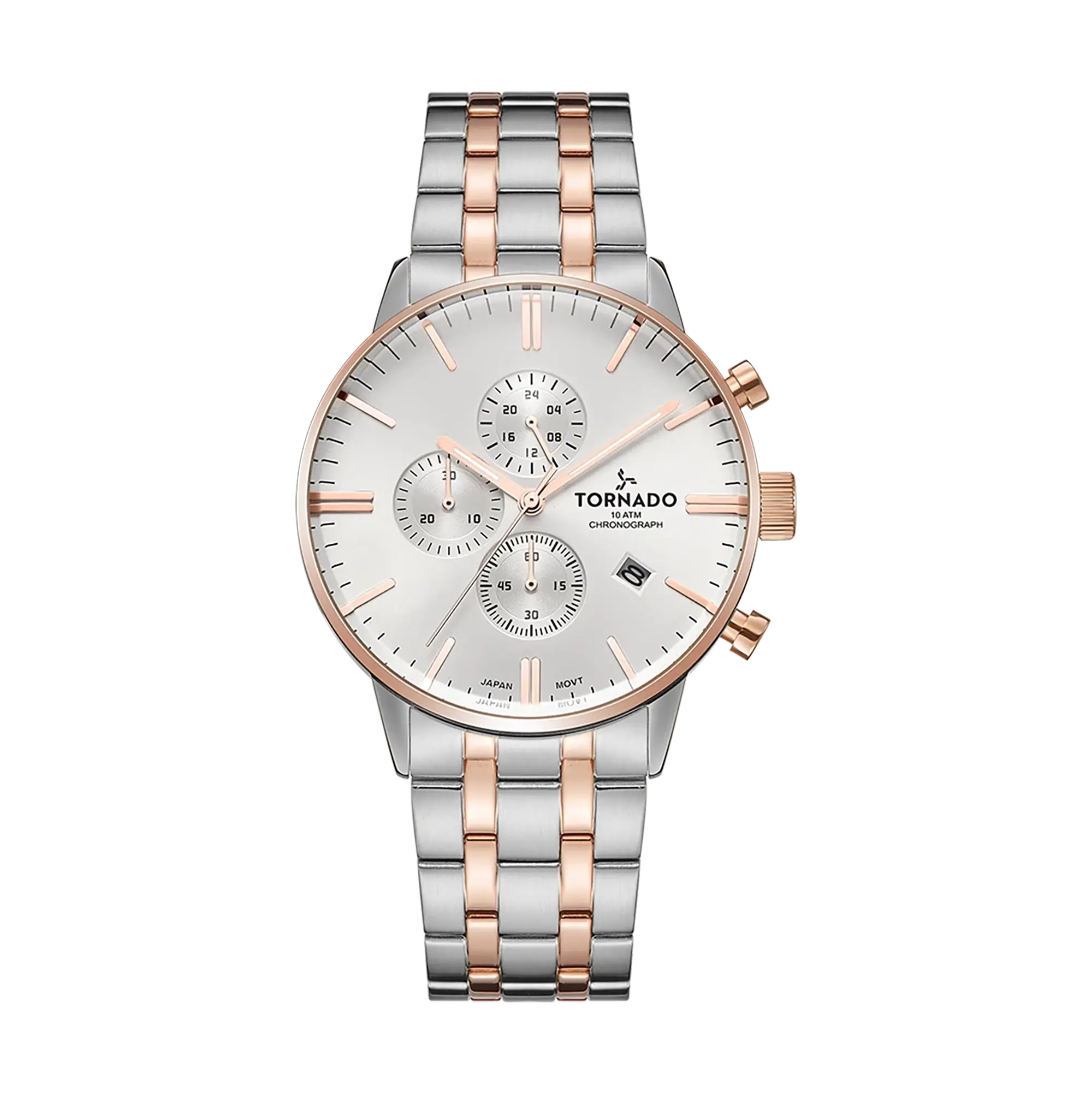 CELESTIA ELITE Chronograph Silver Rose Gold