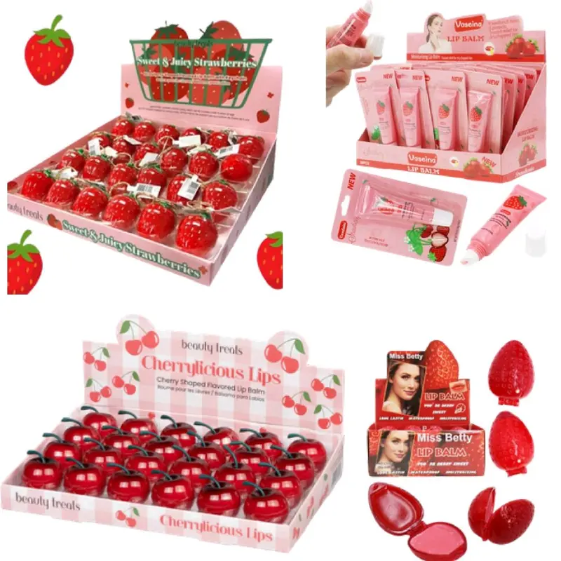 Strawberry Lip Balm, lip and tint Strawberry flavored juice and soft lips Price is for one item. Moisturizer Gloss Lipgloss Moisture Hydrating Daily Glossy Cosmetic Makeup Lipstick