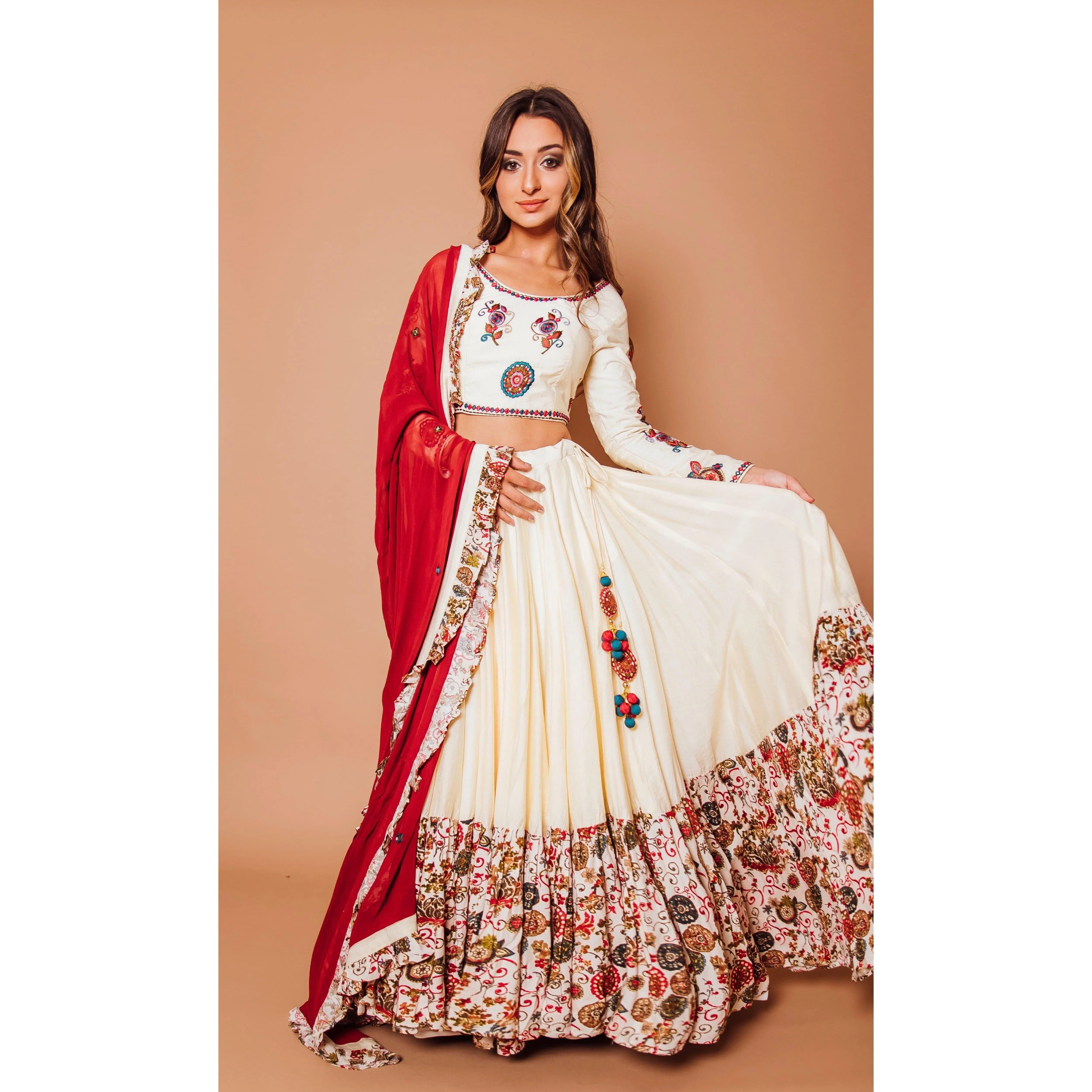Off-White Chaniya Choli