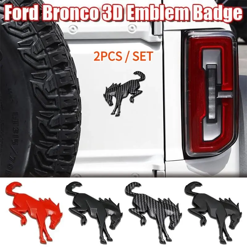 Ford Car Letter Trunk Emblem Stickers, Waterproof Scratch-Resistant Self-Adhesive Decals, Automobile Decals for Bronco Sport, Cool Car Decoration, Automotive Decoration, Vehicle Exterior Decoration, Car Exterior Decoration Accessories