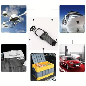 2pcs Car Bumper clip Accessories Carbon Fiber Auto Front Rear Lip Bumpers Lock Clip Kit Car Truck Hook