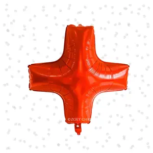 Nurse & Hospital Party Balloon – 24” Medical Cross Foil Balloon