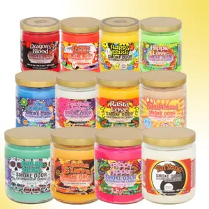 Smoke Odor Exterminator Candle 13oz Scented Aroma Decor Freshener Ornaments Decoration Home Fragrance Eco-Friendly Long-Lasting Odor-Busting Magic