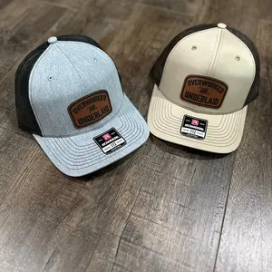 OVERWORKED AND UNDERLAID hat