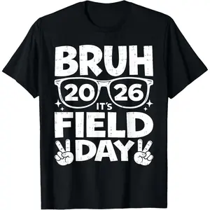 Retro Groovy Field Day Fun Day Teacher Kids Field Day 2026 T-Shirt
