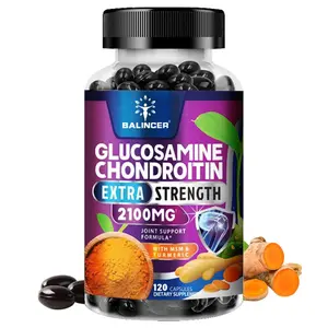 Balincer Glucosamine Chondroitin Health Supplement - Supports Joint Mobility,Supports Bone Health,120 Capsules