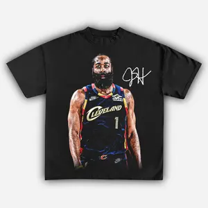 Youth And Adult "CAVS" TEE Tee, JAMES HARDEN T-shirt, Cleveland Basketball, Graphic Tees, Classic Unisex T-shirt, Retro Y2K Cotton Tee, Streetwear