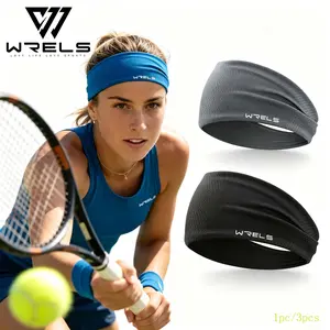 High Elastic Soft Skin-Friendly Running Headband, Sweat-Wicking Breathable Sports Anti-Sweat Band, Outdoor Running Fitness Forehead Protector