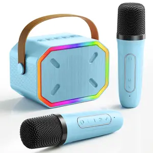 Niskite Portable Karaoke Machine For Kids Adult: Professional Mini Bluetooth Speaker With Microphone -Singing Machine For Birthday Party Home KTV TravelParty