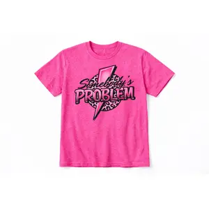 Somebody's Problem Tee - Pink (LIMITED EDITION)