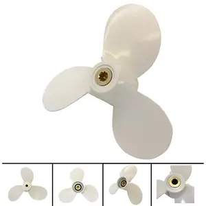 Boat Propeller for Yamaha Outboard 4hp 5hp 6hp 4A 4M 5M 5C F4 F6L F6S F5A F6C 9 tooth Yamaha Propeller 2/4-stroke Engine