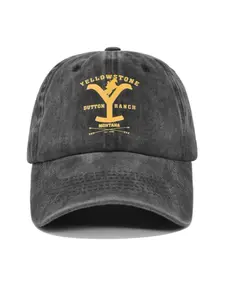 Unisex Yellowstone Print Baseball Cap, Ideal for Outdoor Activities, Perfect Gift Choice, Stylish and Comfortable Headwear