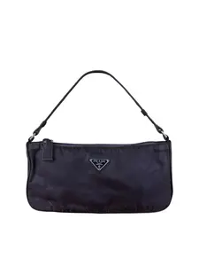 Pre-owned nylon Shoulder Bags Prada Purple Pochette