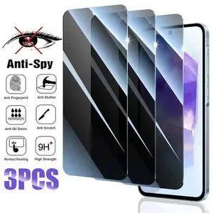 Privacy Screen Protector Galaxy A55 A35 A15 A25 A05 Anti-Spy Tempered Glass For Samsung A56 A54 A34 A36 A16 A06 5G