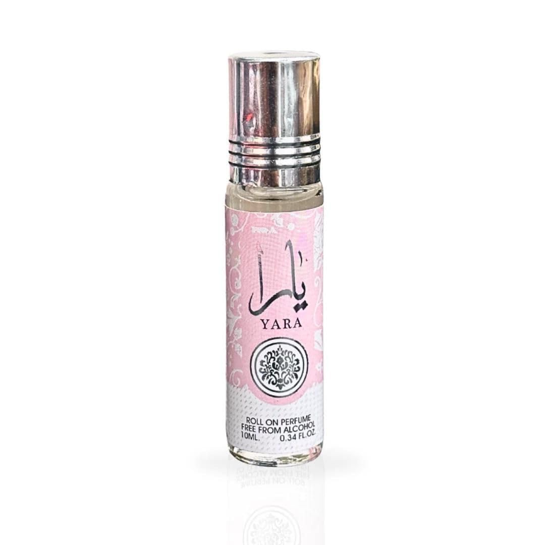Yara 10ml (0.34 Fl.oz) Roll On Perfume Oil - Long Lasting Natural Perfume Oil For Women Scent Vanilla Scented Fragrance Aroma Cologne Cosmetic i got you  vanilla