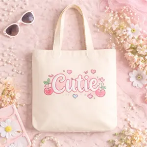 Live Claim Canvas Tote Bag – Custom Design Tote